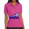 Port Authority Ladies Silk Touch Polo Thumbnail