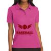 Port Authority Ladies Silk Touch Polo Thumbnail