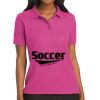 Port Authority Ladies Silk Touch Polo Thumbnail