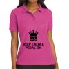 Port Authority Ladies Silk Touch Polo Thumbnail
