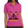 Port Authority Ladies Silk Touch Polo Thumbnail
