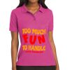 Port Authority Ladies Silk Touch Polo Thumbnail