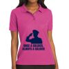 Port Authority Ladies Silk Touch Polo Thumbnail