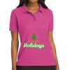 Port Authority Ladies Silk Touch Polo Thumbnail